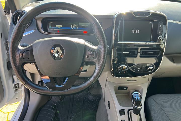 Hvid Renault Zoe fra 2016