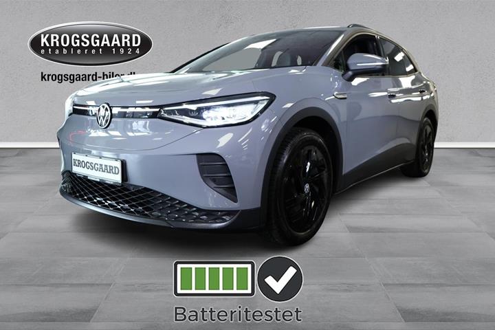 Grå VW ID.4 fra 2021 set udefra