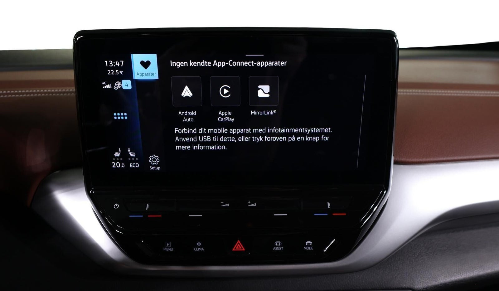 Grå VW ID.4 fra 2021