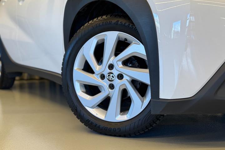 Hvid Toyota Aygo X fra 2022