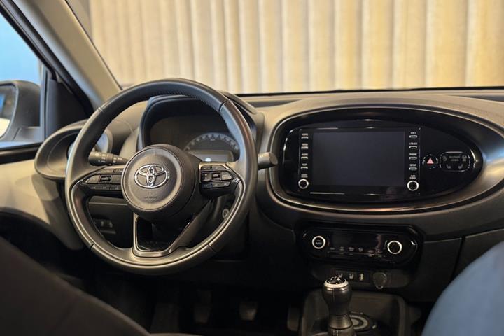 Hvid Toyota Aygo X fra 2022