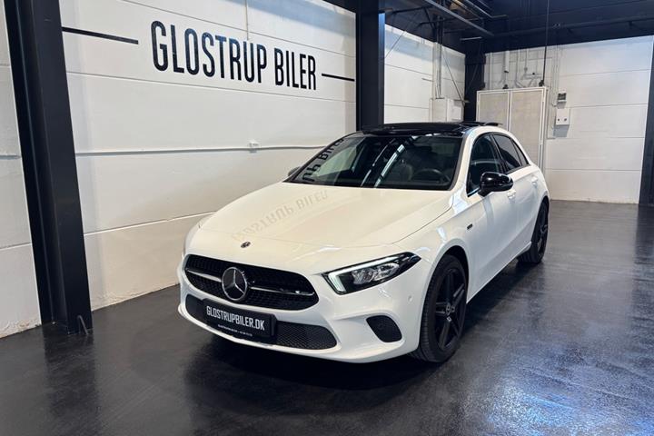 Hvid Mercedes A250 e fra 2020
