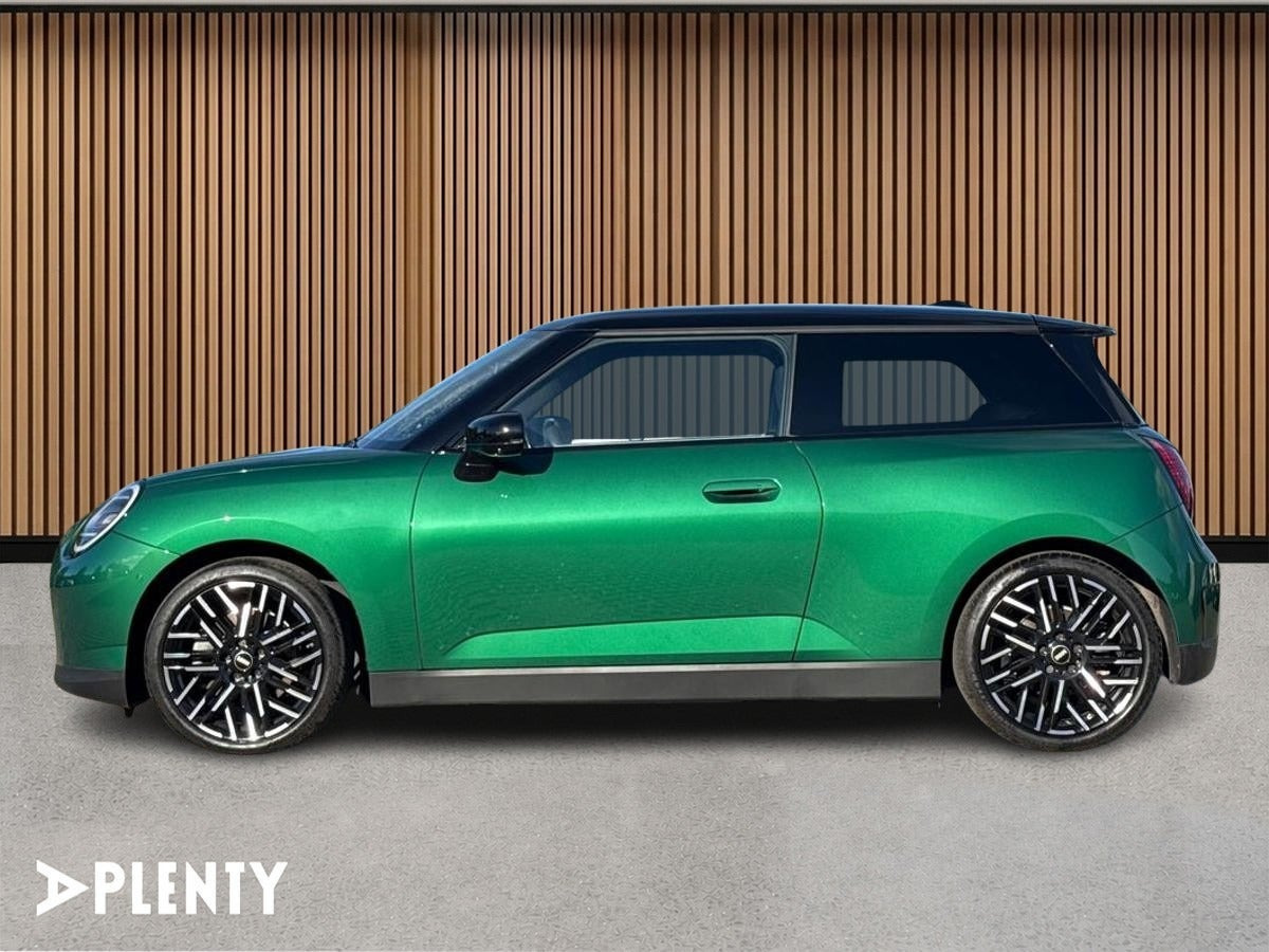 Grøn Mini Cooper E fra 2024