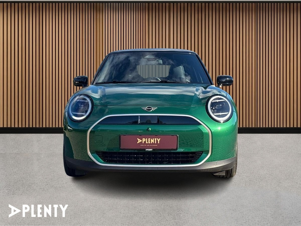 Grøn Mini Cooper E fra 2024