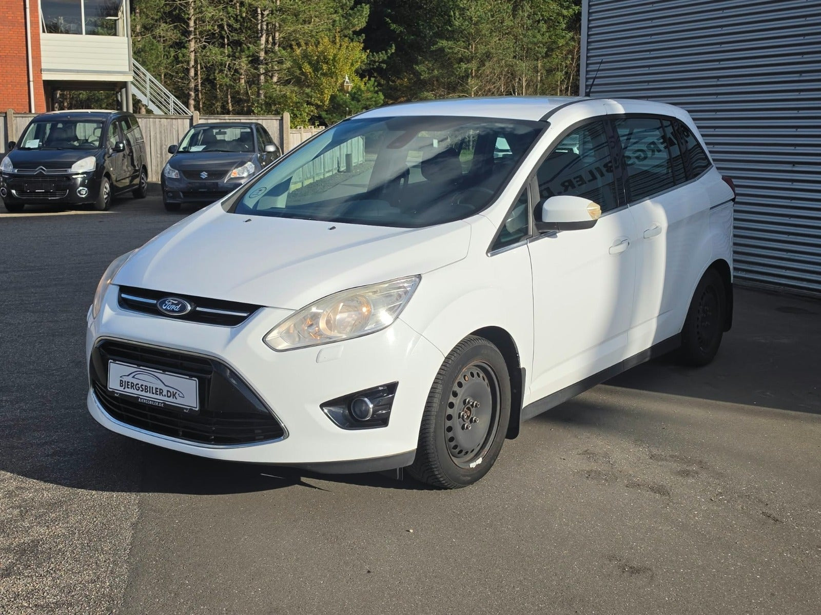 Hvid Ford Grand C-Max fra 2011