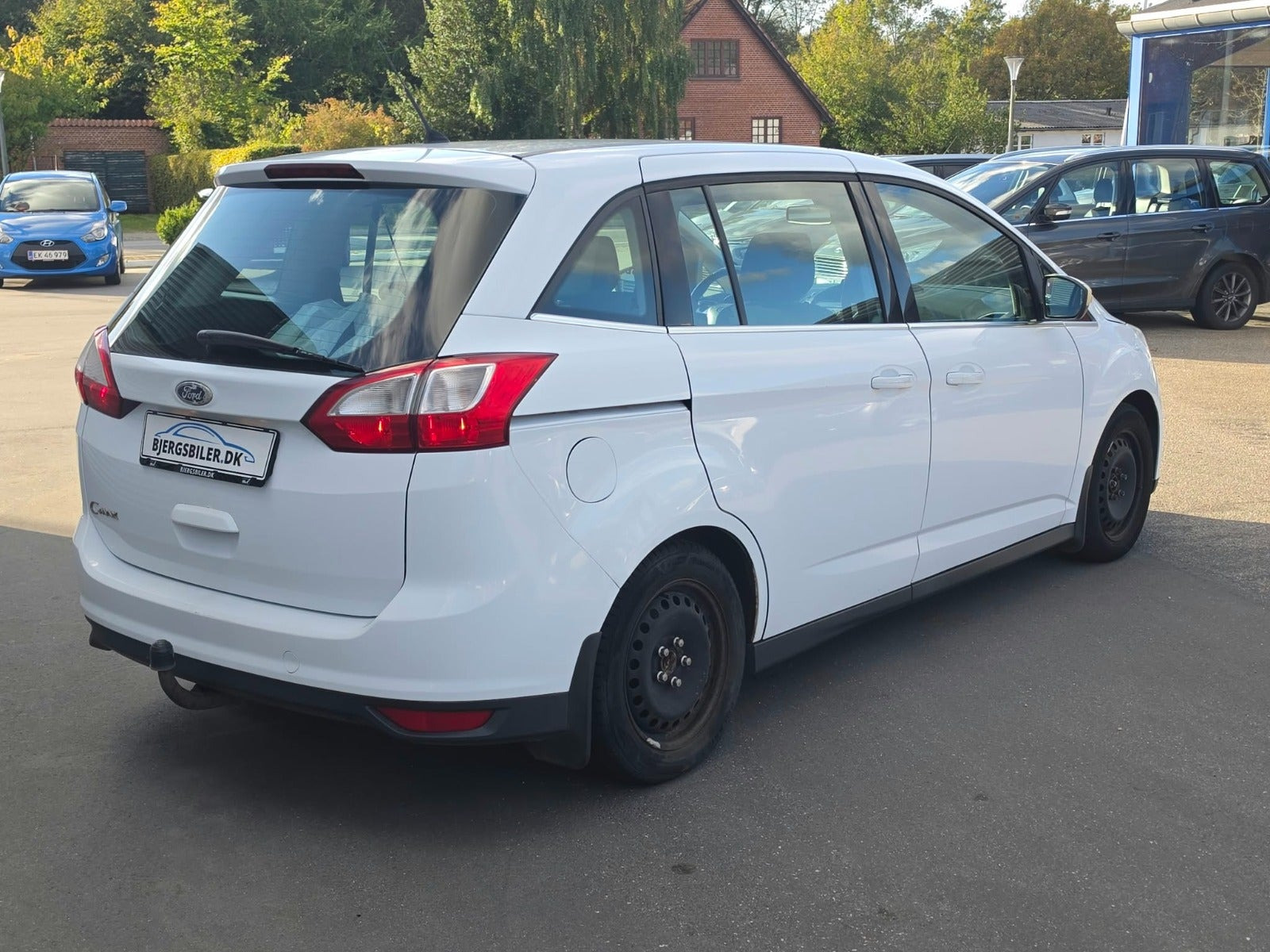 Hvid Ford Grand C-Max fra 2011