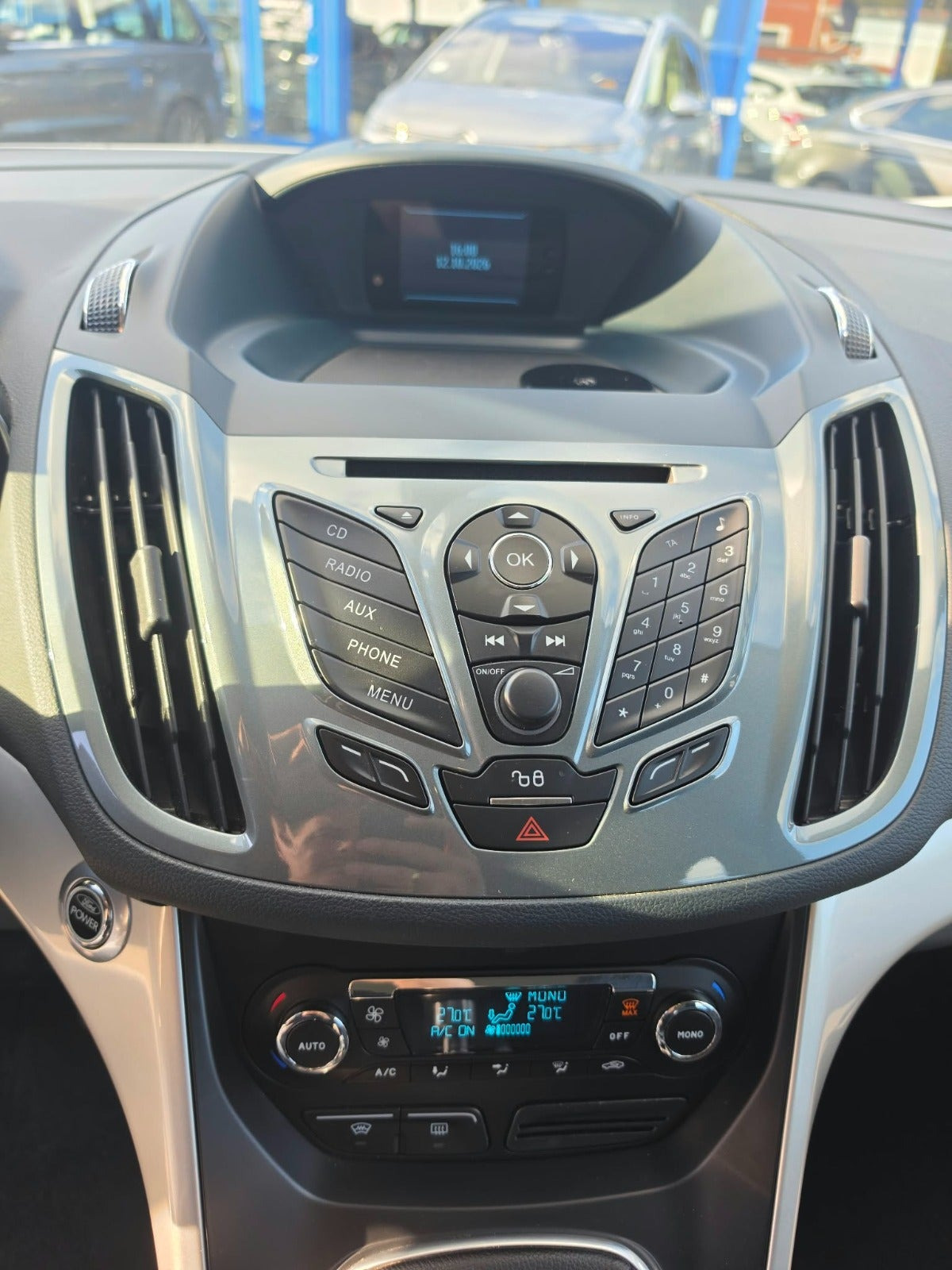 Hvid Ford Grand C-Max fra 2011
