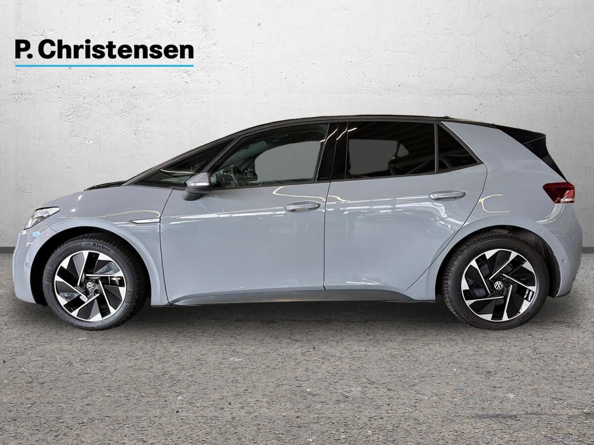 Grå VW ID.3 fra 2023
