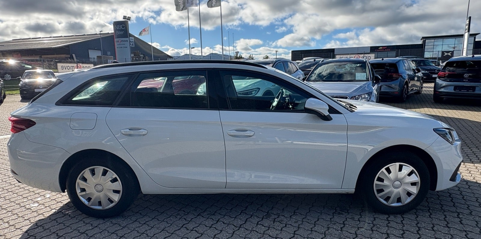 Hvid Seat Leon fra 2021