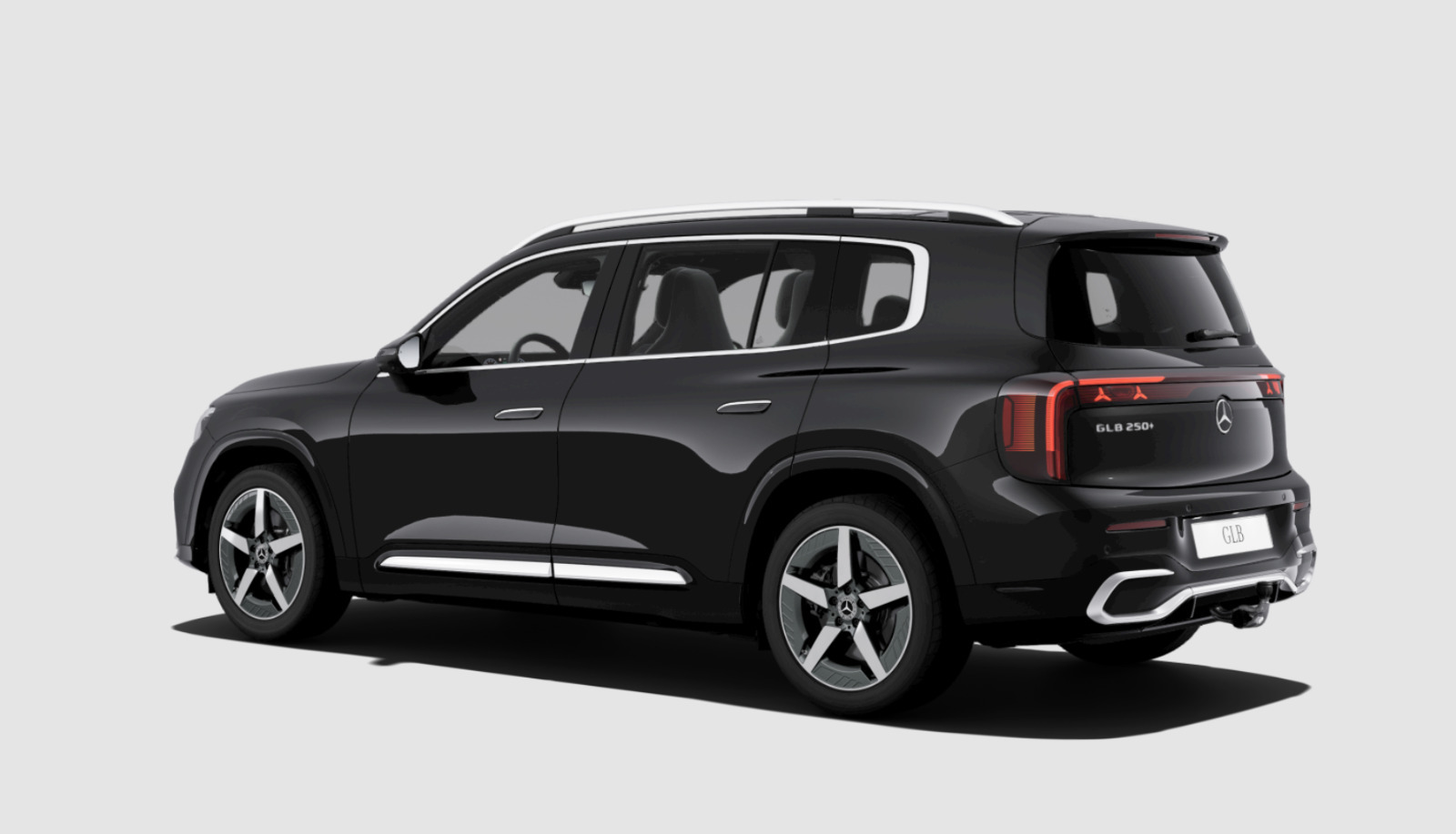 Sort Mercedes GLB250+ fra 2026