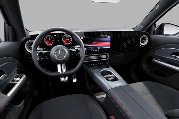 Sort Mercedes GLB250+ fra 2026
