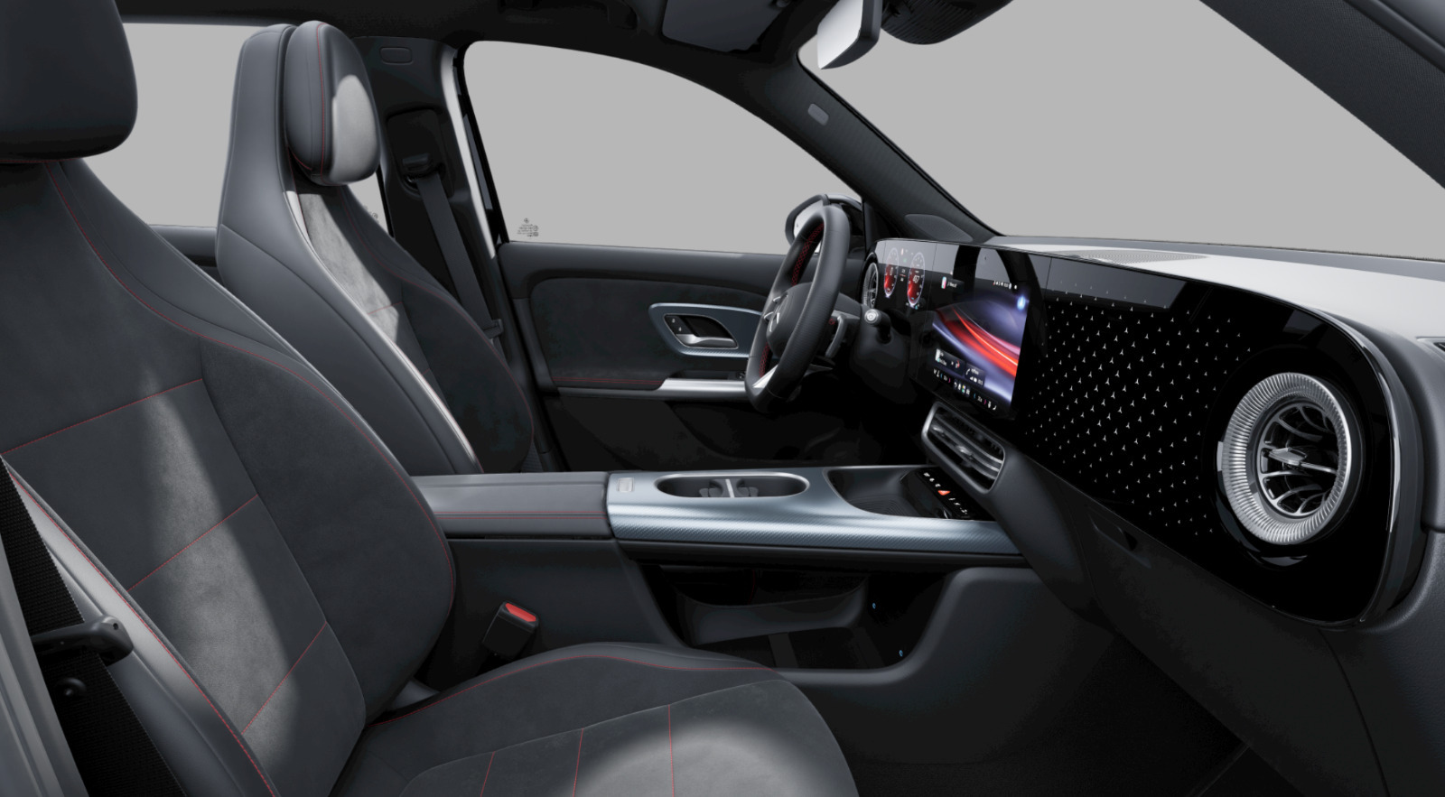 Sort Mercedes GLB250+ fra 2026