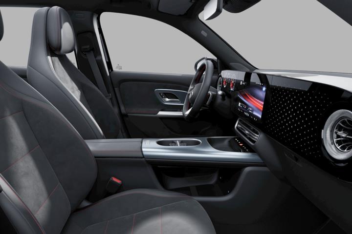 Sort Mercedes GLB250+ fra 2026