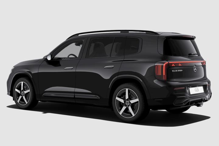 Sort Mercedes GLB250+ fra 2026