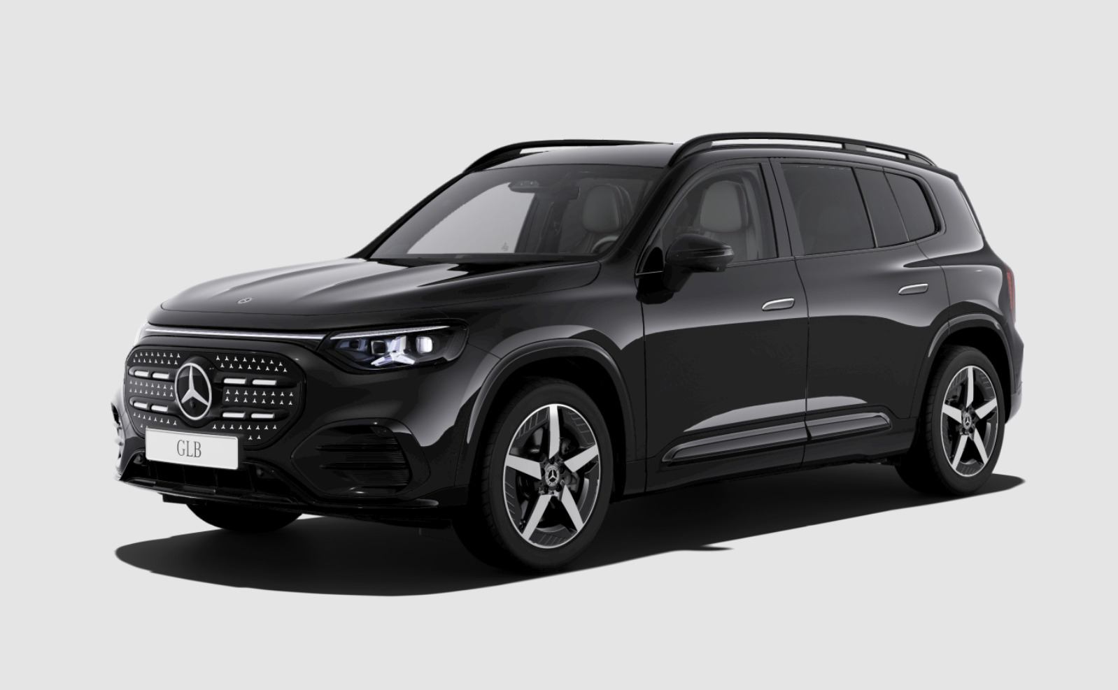 Sort Mercedes GLB250+ fra 2026