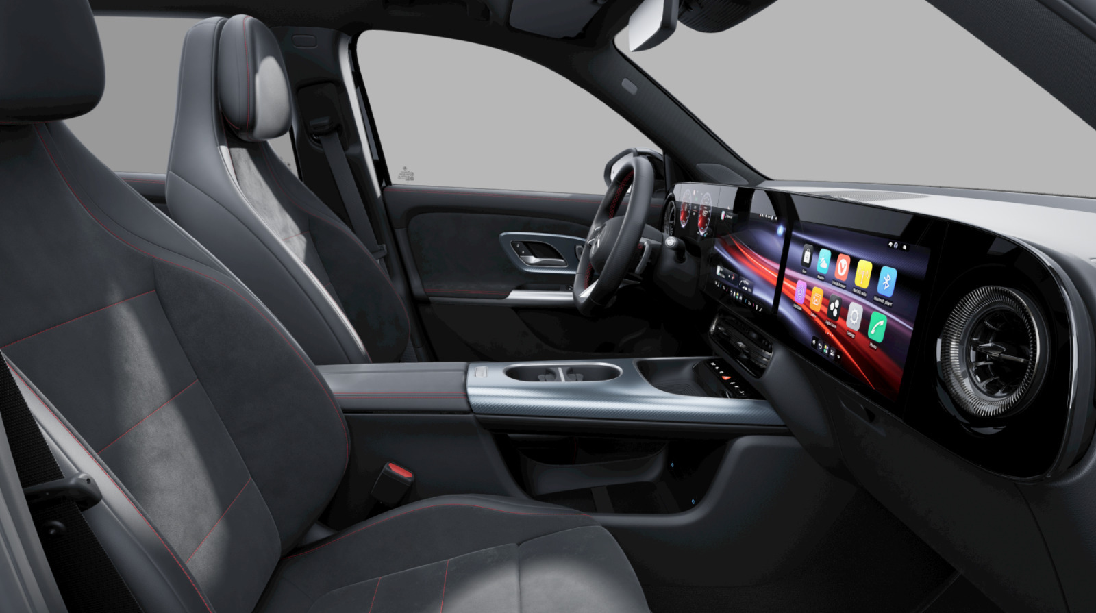 Sort Mercedes GLB250+ fra 2026