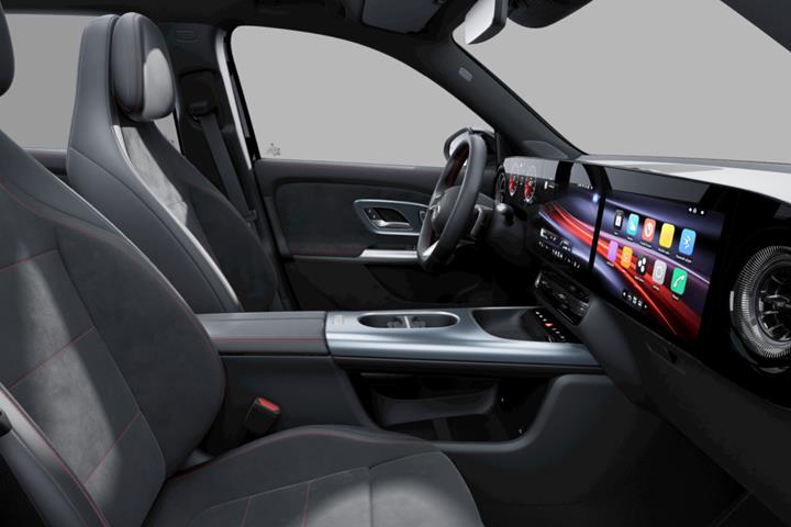 Sort Mercedes GLB250+ fra 2026