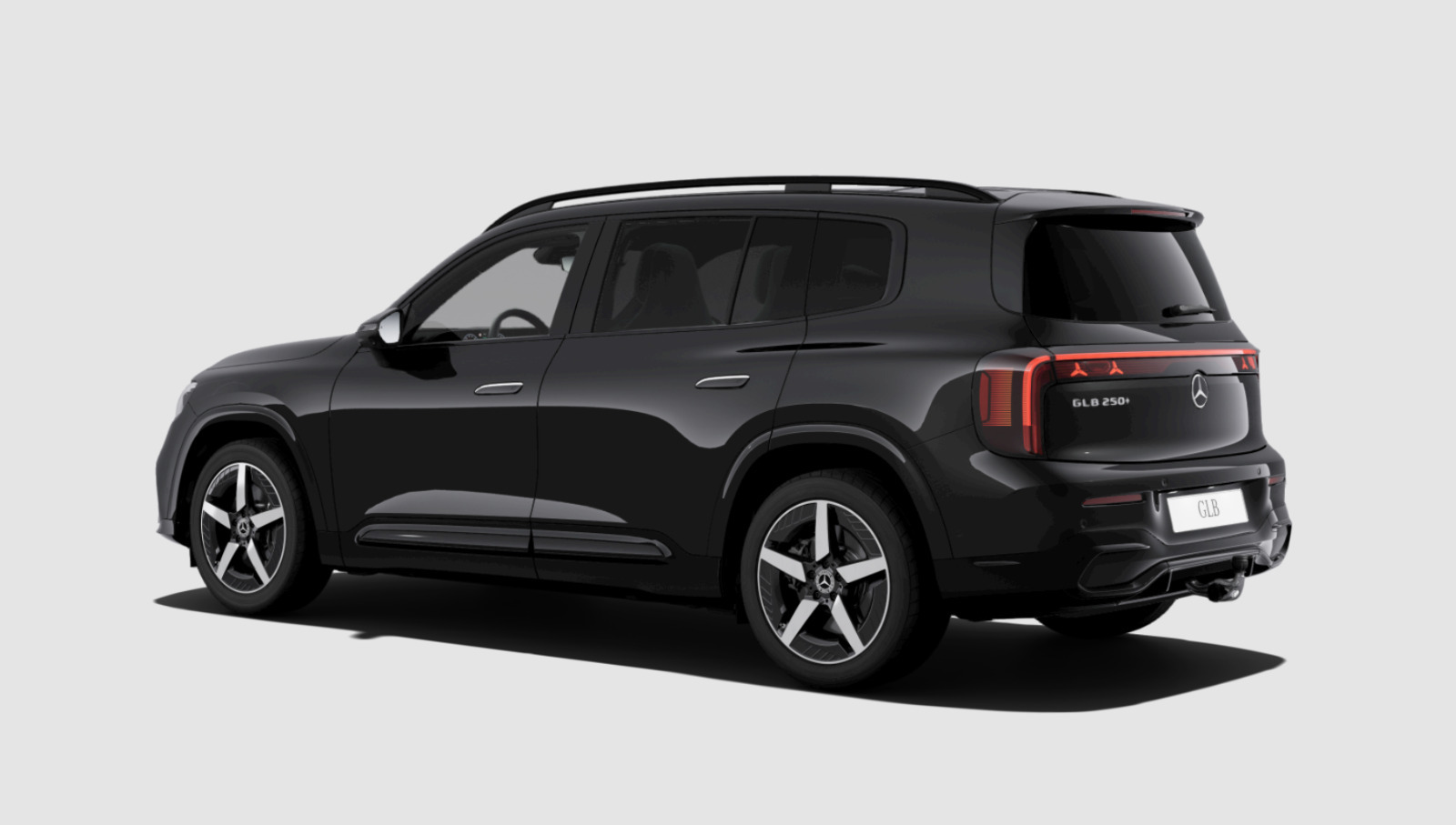 Sort Mercedes GLB250+ fra 2026