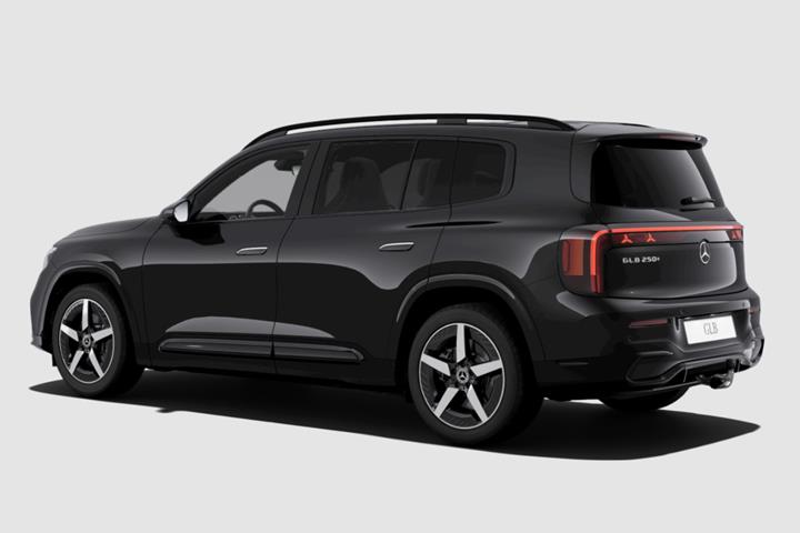 Sort Mercedes GLB250+ fra 2026