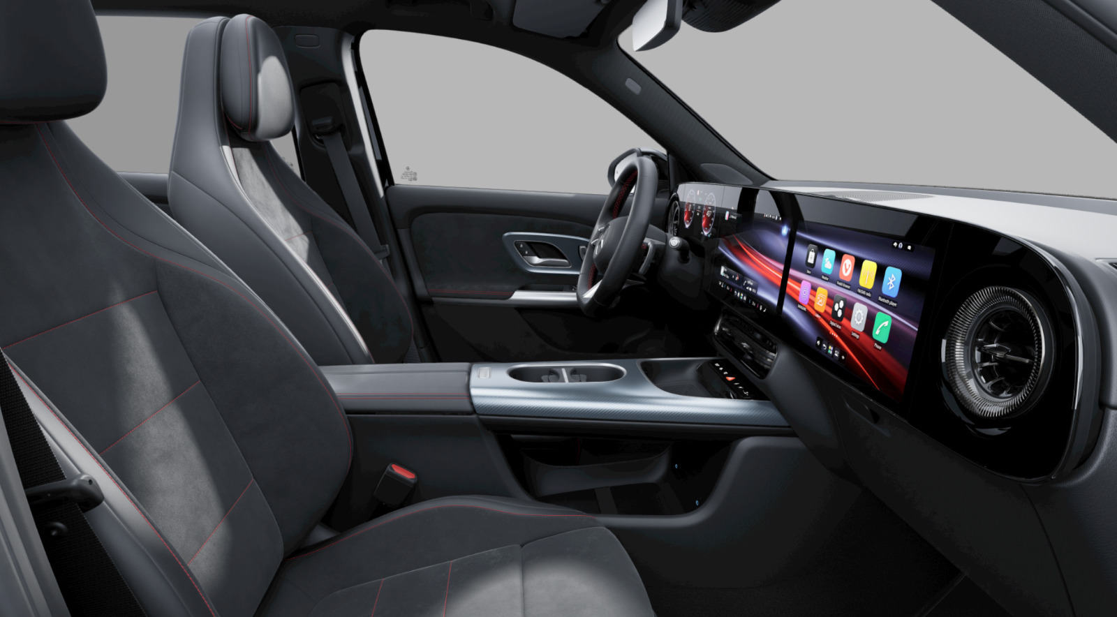 Sort Mercedes GLB250+ fra 2026