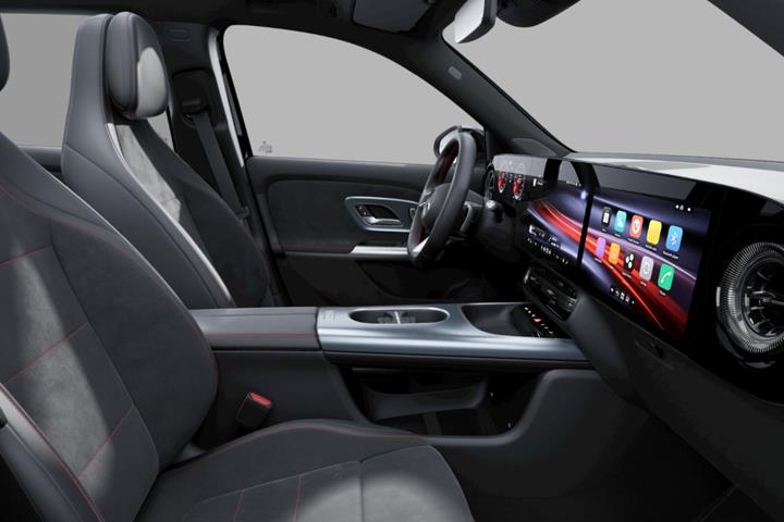 Sort Mercedes GLB250+ fra 2026