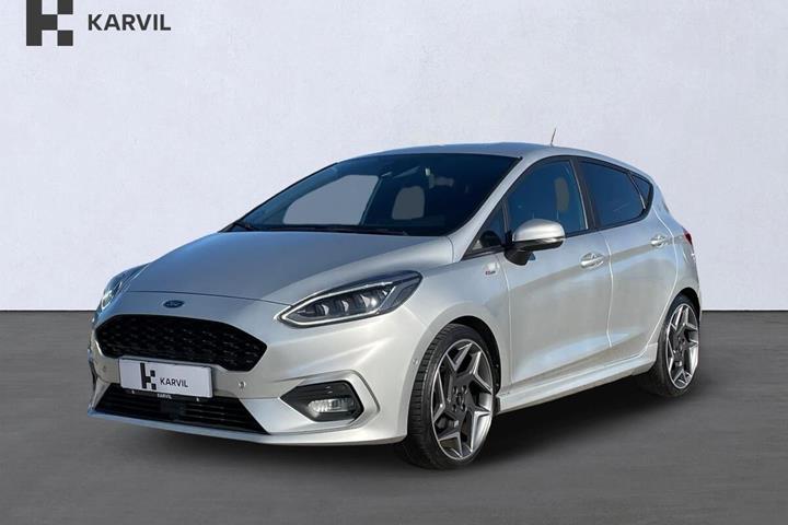 Grå Ford Fiesta fra 2020