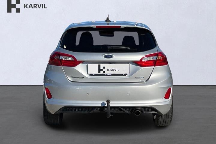 Grå Ford Fiesta fra 2020