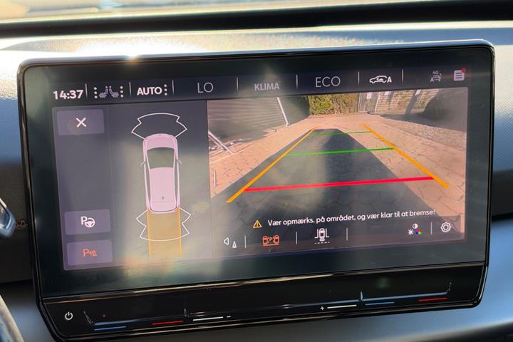 Blå Cupra Born fra 2022