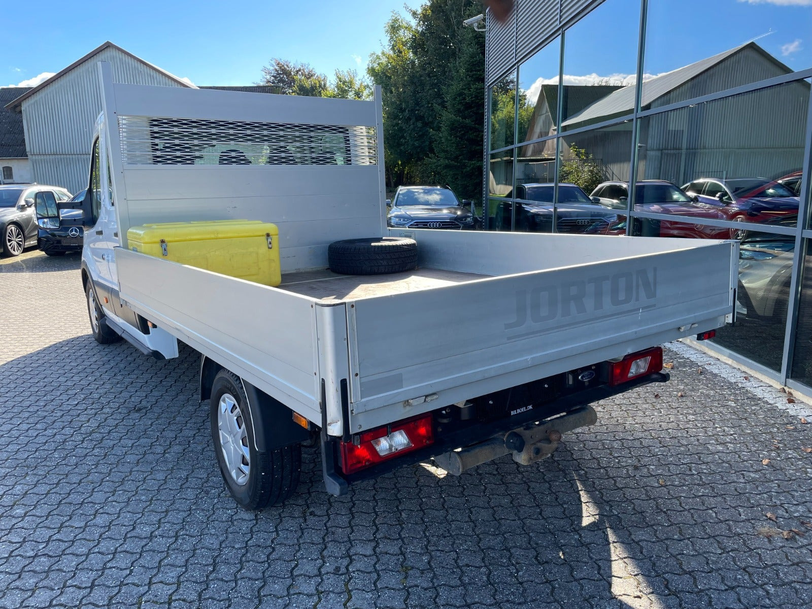 Hvid Ford Transit 350 L3 Chassis fra 2021