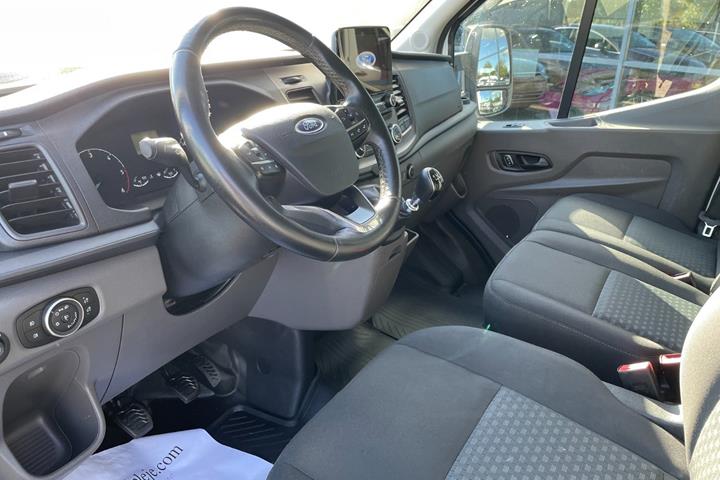 Hvid Ford Transit 350 L3 Chassis fra 2021