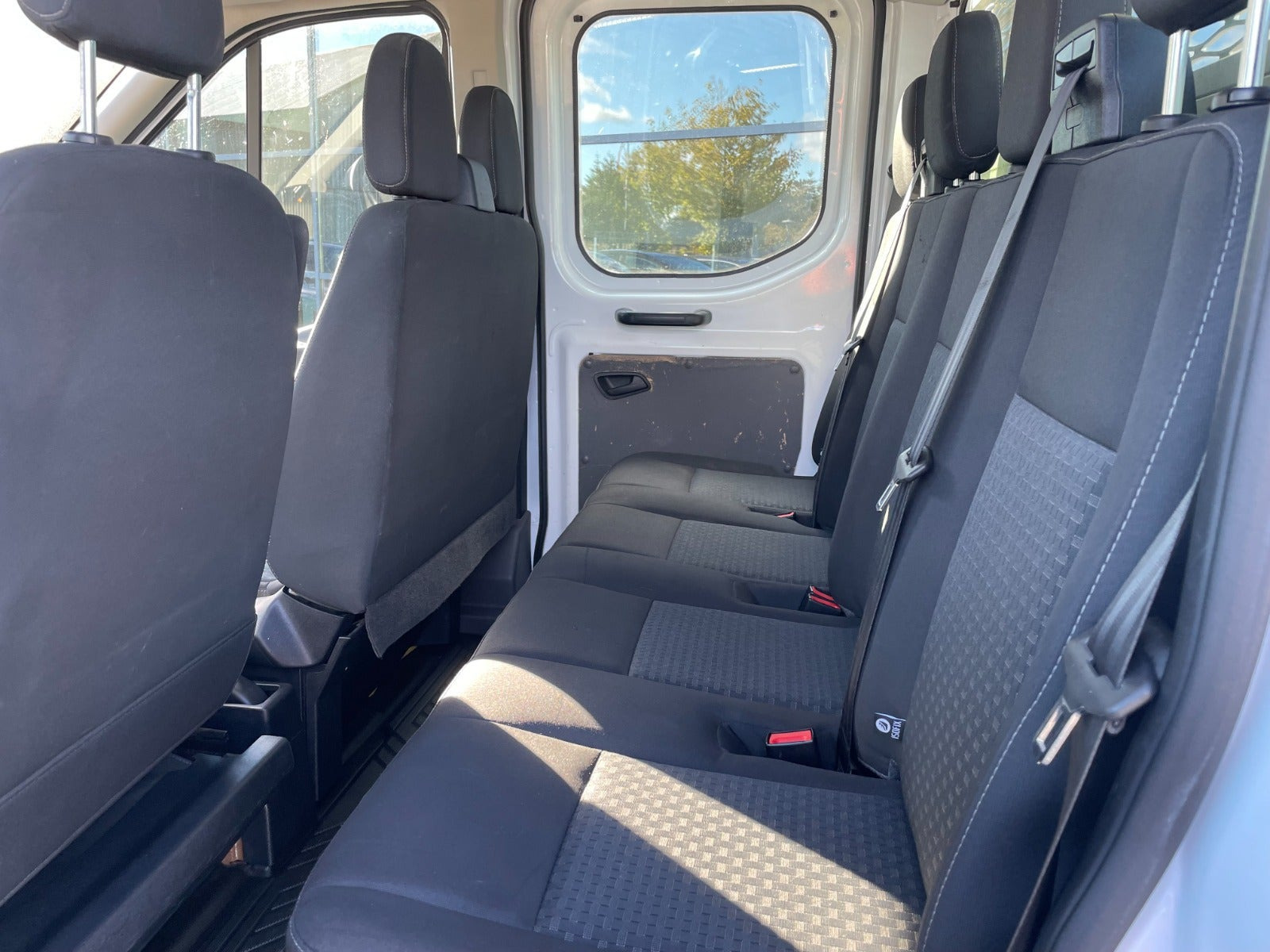 Hvid Ford Transit 350 L3 Chassis fra 2021