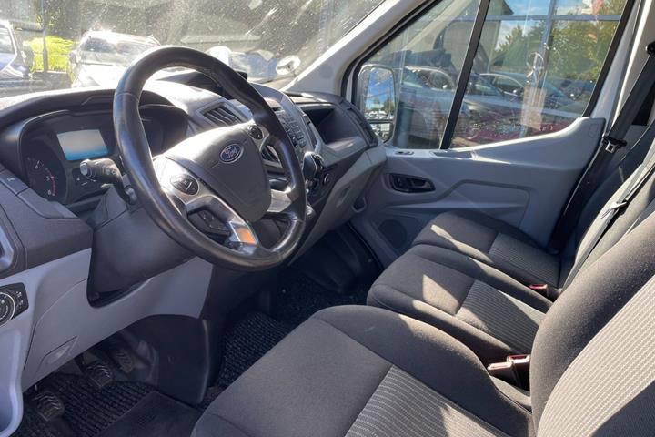 Hvid Ford Transit 350 L2 Van fra 2017