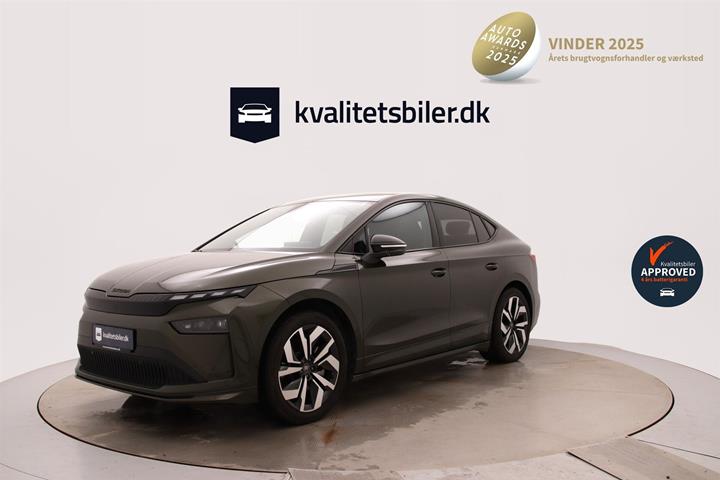 Grøn Skoda Enyaq fra 2025
