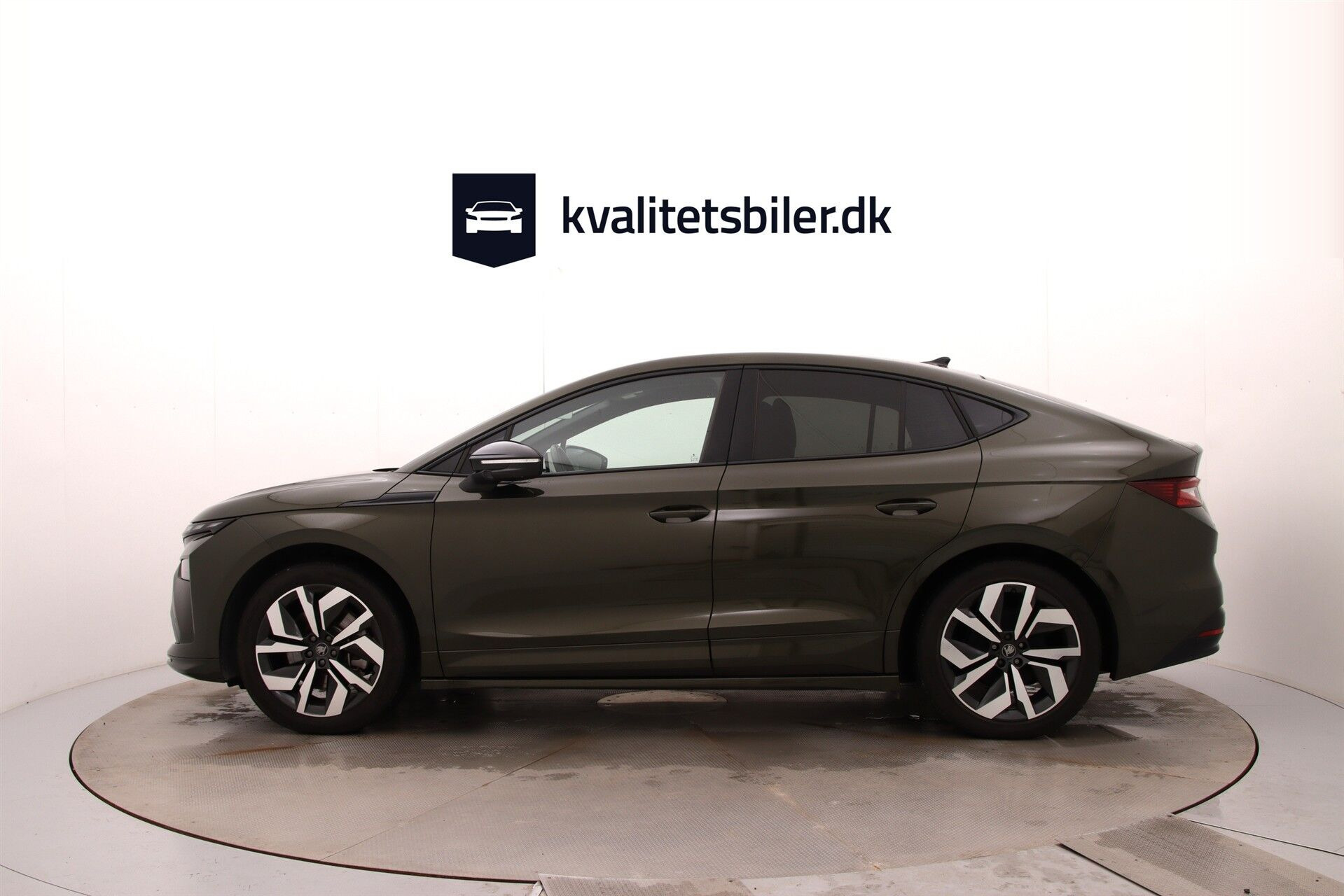 Grøn Skoda Enyaq fra 2025
