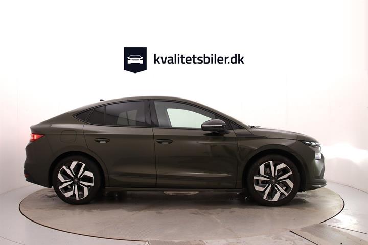Grøn Skoda Enyaq fra 2025