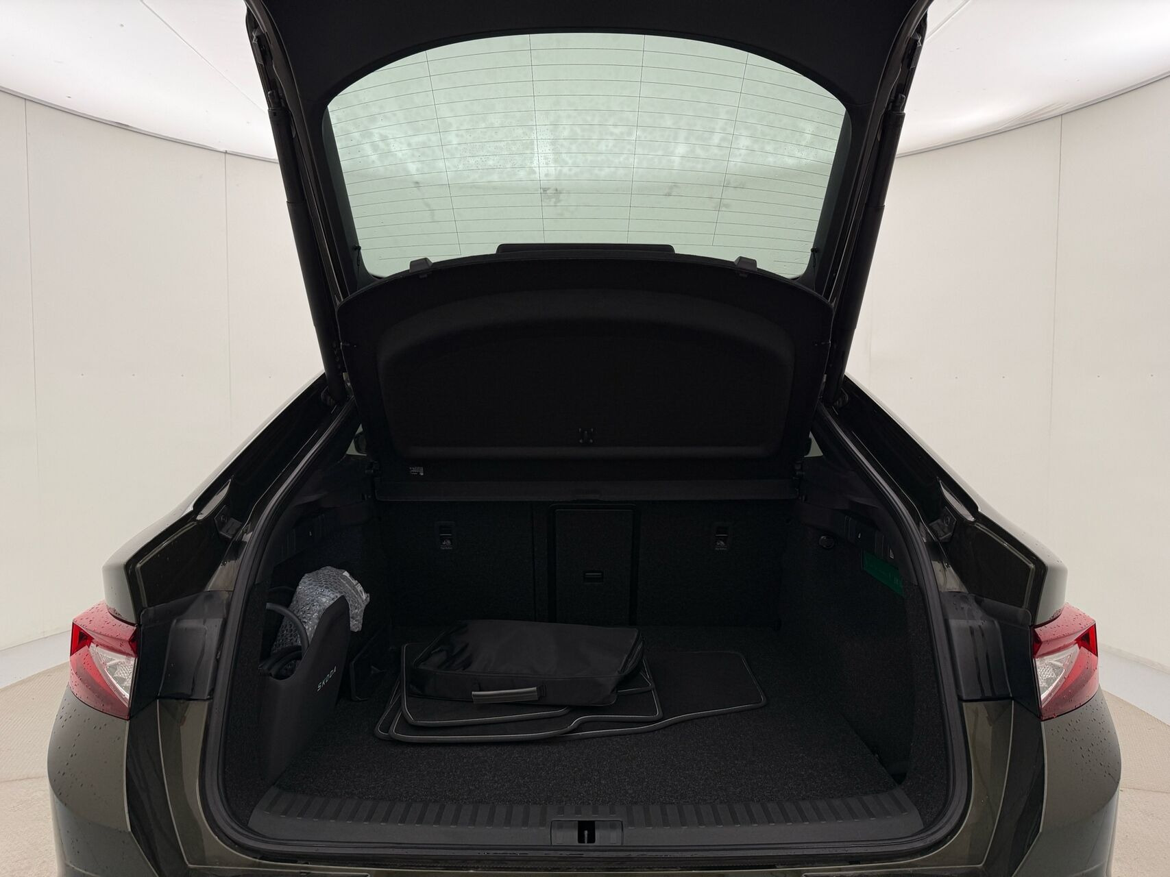 Grøn Skoda Enyaq fra 2025