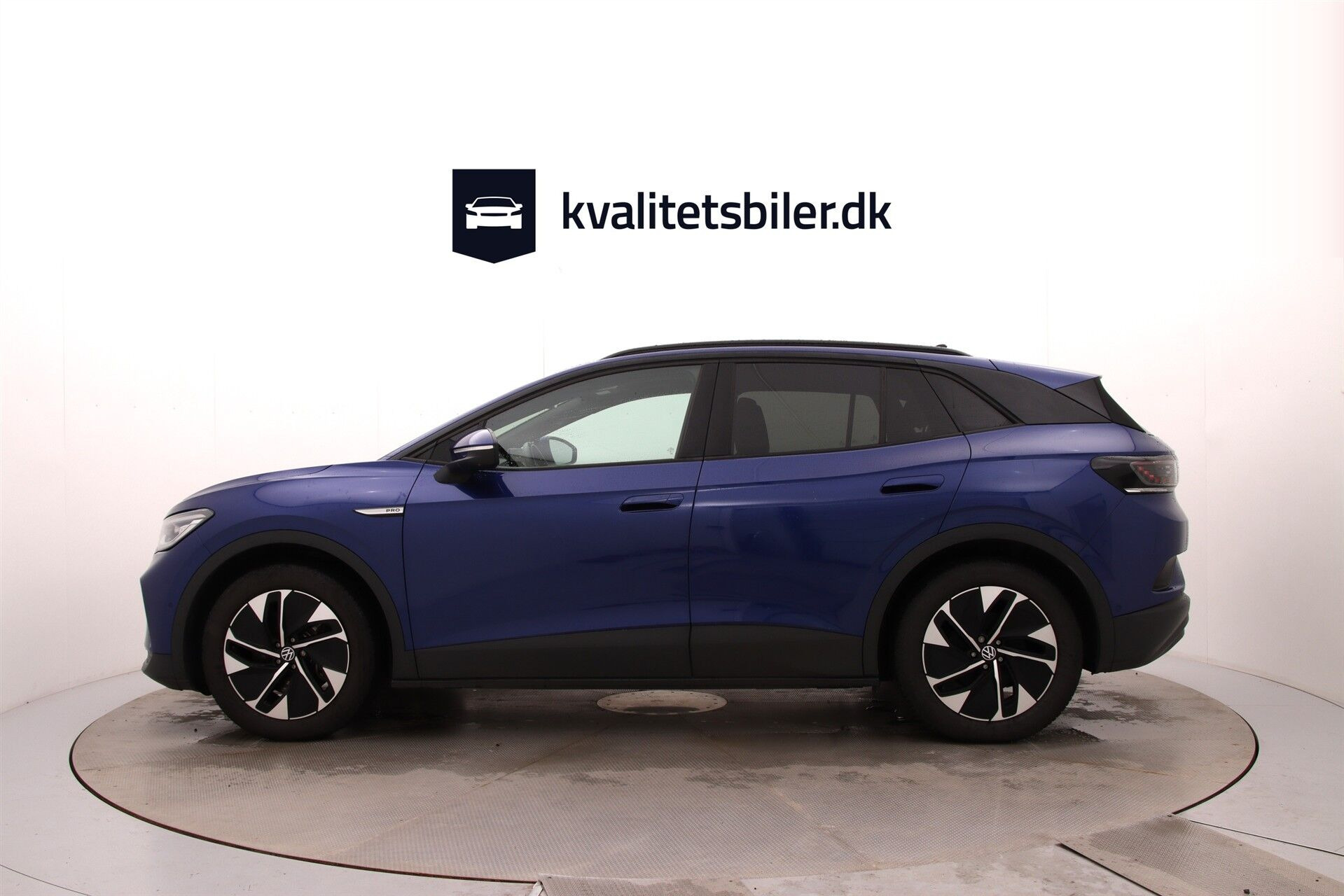 Blå VW ID.4 fra 2023