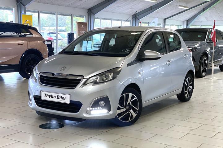 Sølv Peugeot 108 fra 2016