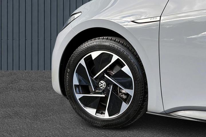 Grå VW ID.3 fra 2023
