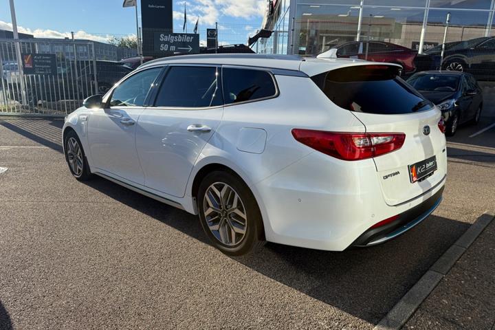 Hvid Kia Optima fra 2019
