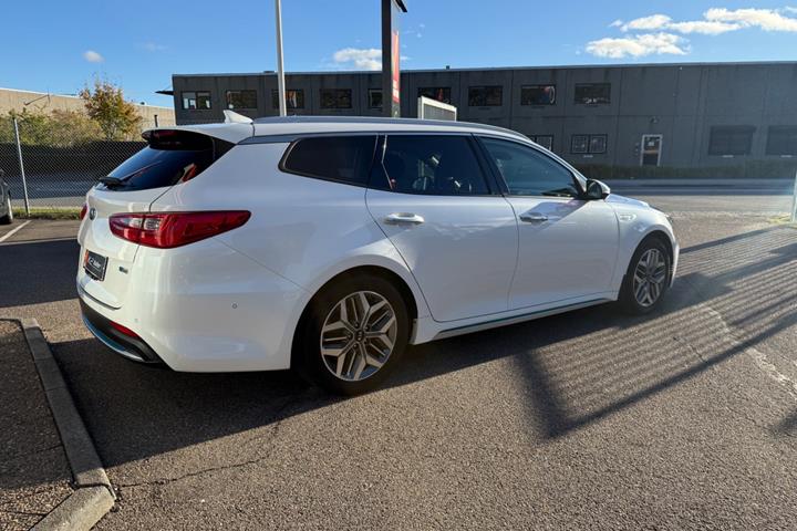 Hvid Kia Optima fra 2019