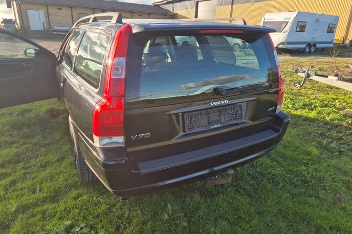 Sort Volvo V70 fra 2007
