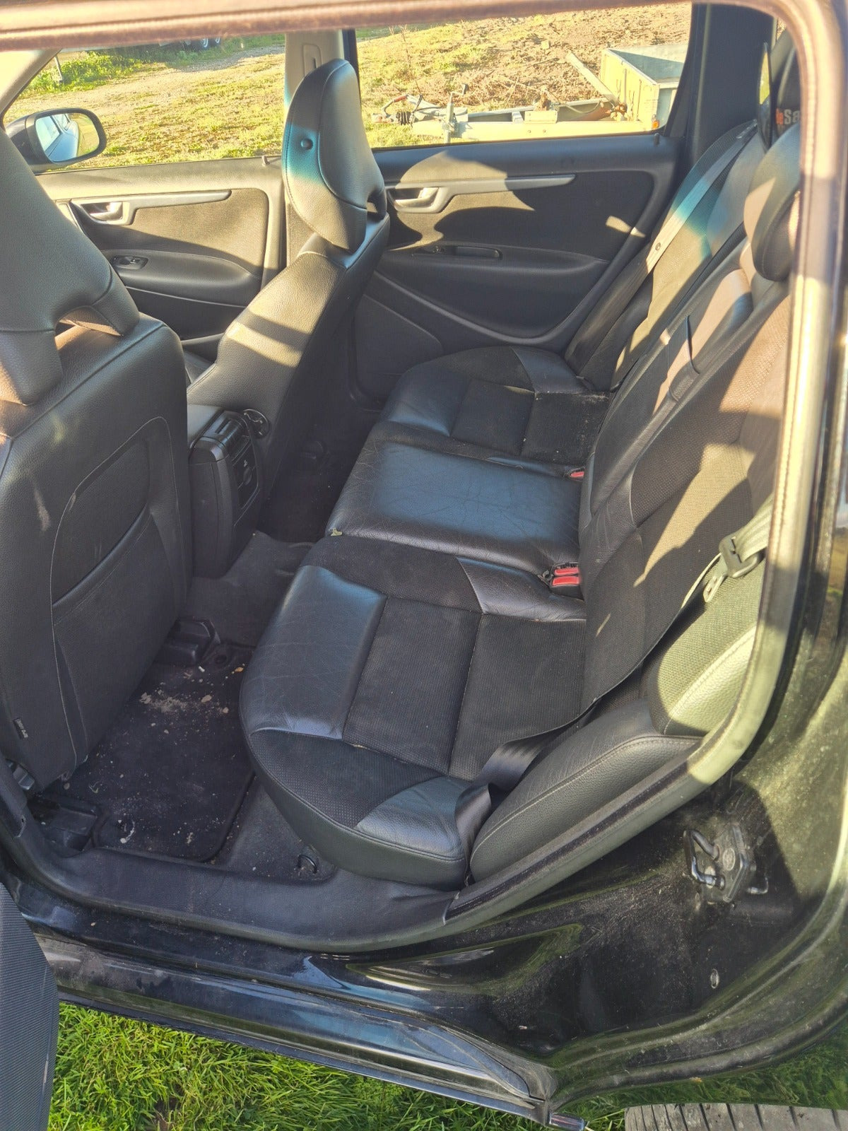 Sort Volvo V70 fra 2007