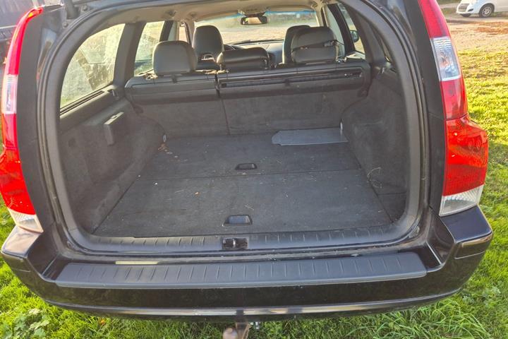 Sort Volvo V70 fra 2007