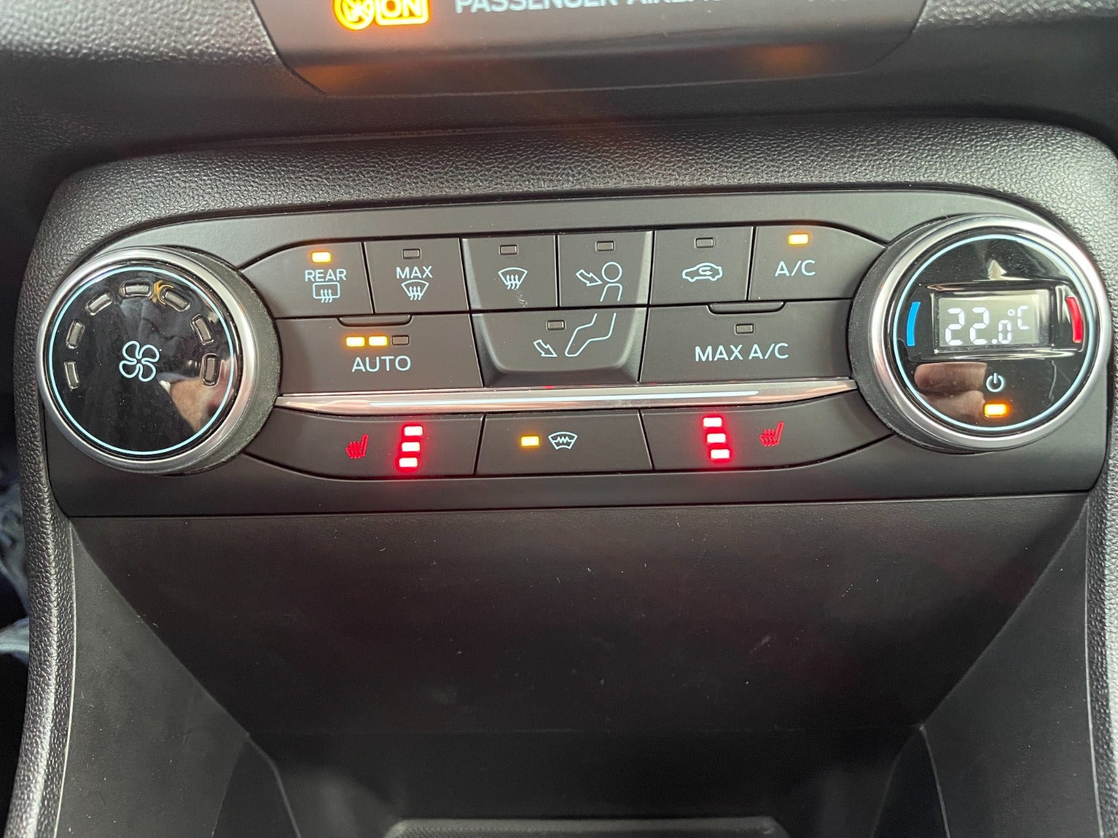Sølv Ford Fiesta fra 2018