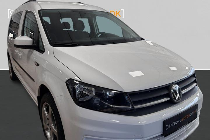 Hvid VW Caddy Maxi fra 2020