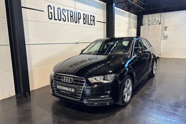 Sort Audi A3 fra 2016