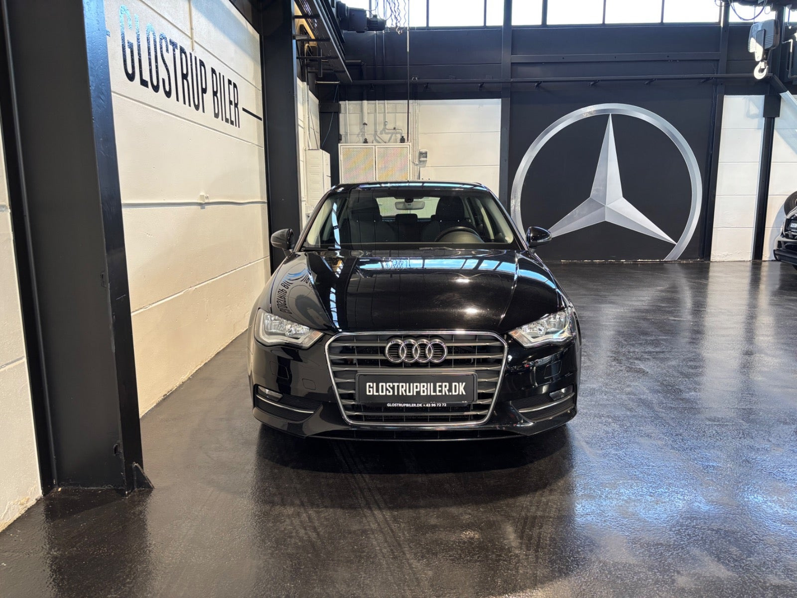 Sort Audi A3 fra 2016