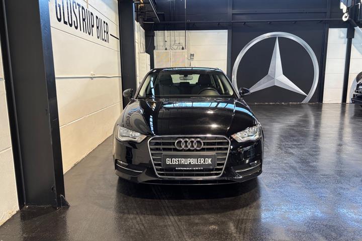 Sort Audi A3 fra 2016