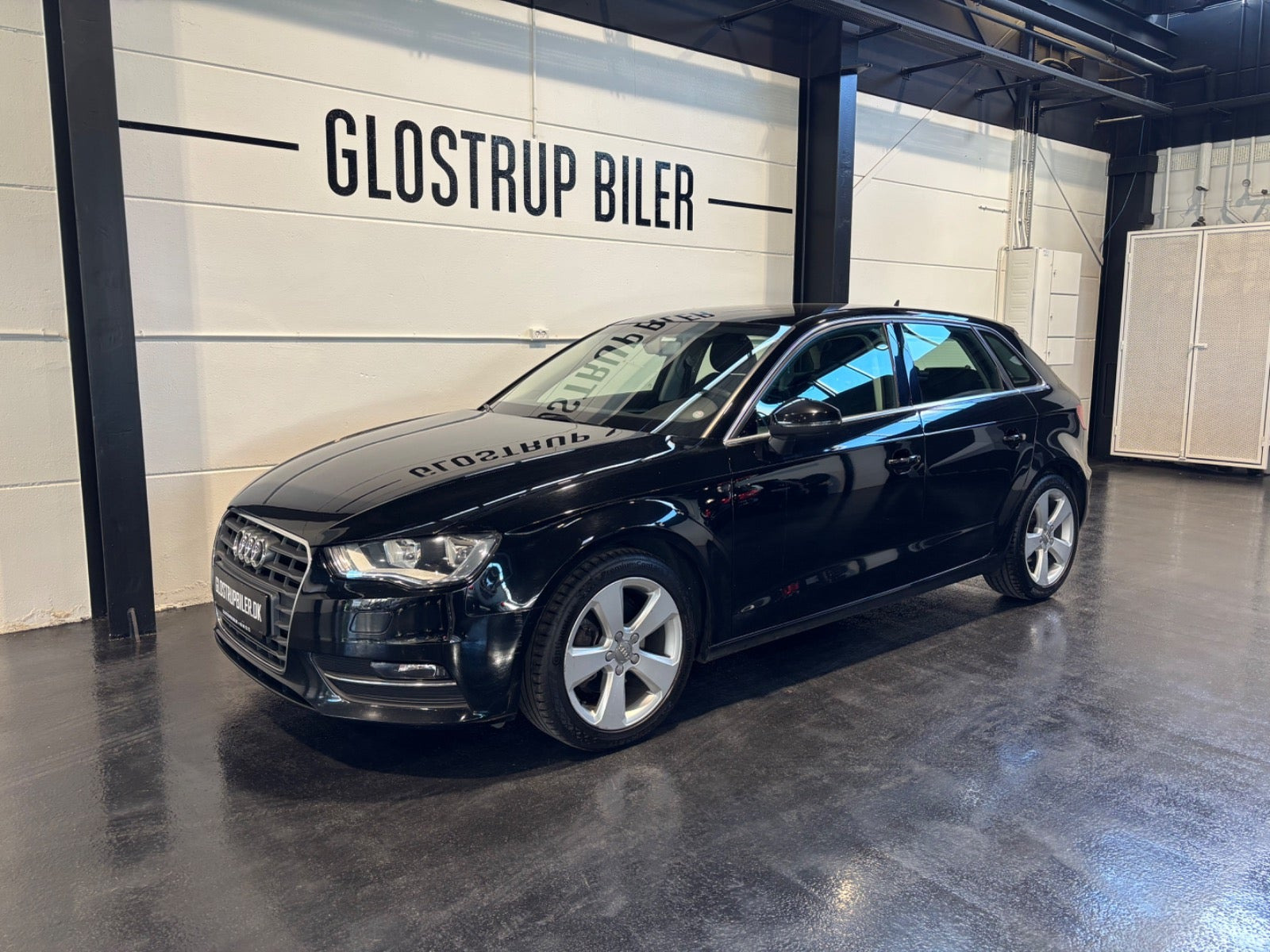 Sort Audi A3 fra 2016